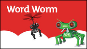 Word Worm game