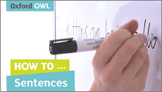 Charlotte Raby teacher training video on sentence types