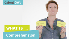 Charlotte Raby teacher training film on comprehension