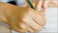 Handwriting at school