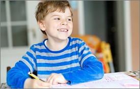 Handwriting at home